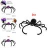 Spider Hair Clips For Halloween Black Purple Large Spider Claw Clips For Thick Thin Hair Decorations