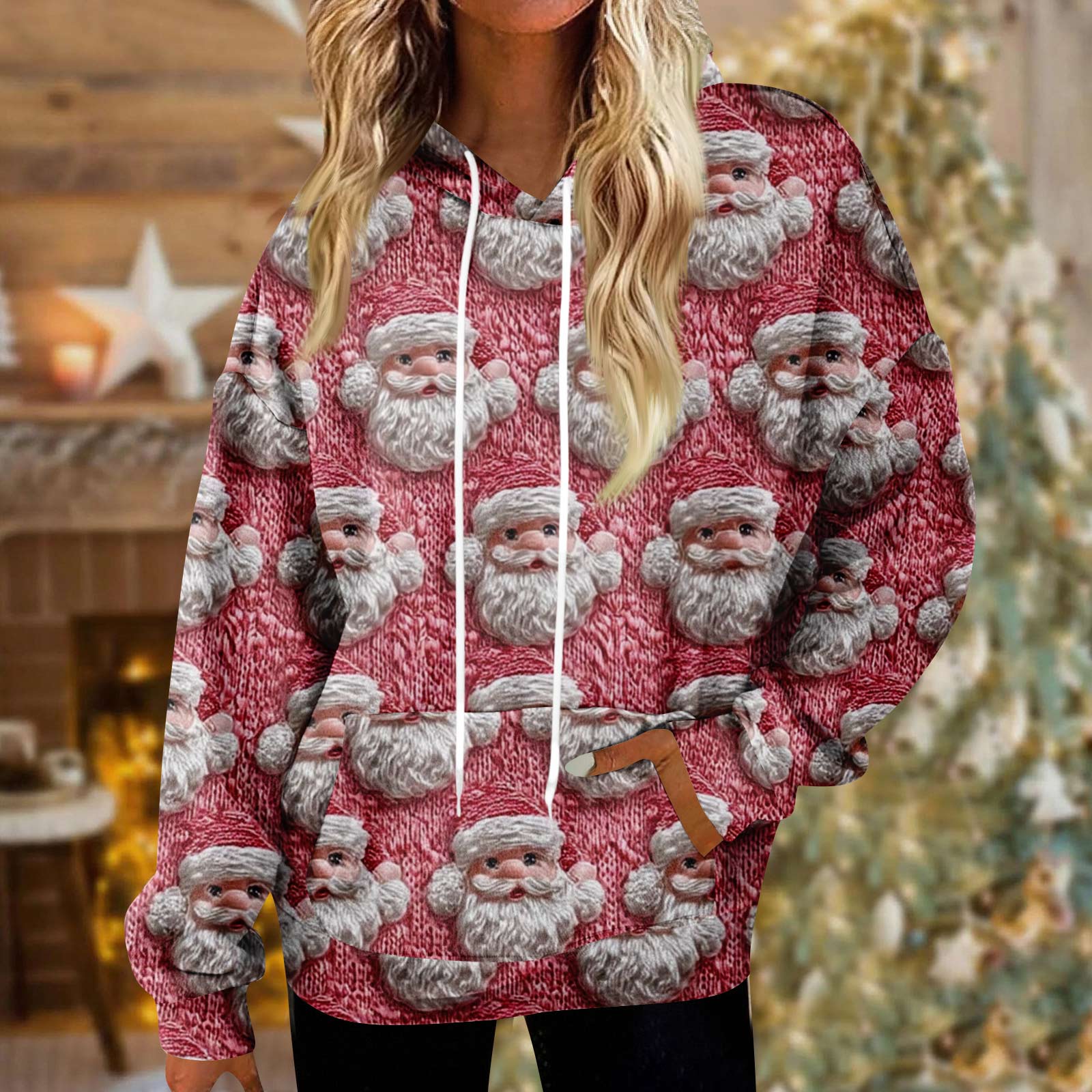 

Толстовки для женщин оверсайз зимние плюшевые милые свитшоты пуловер модная осенне-зимняя одежда XL