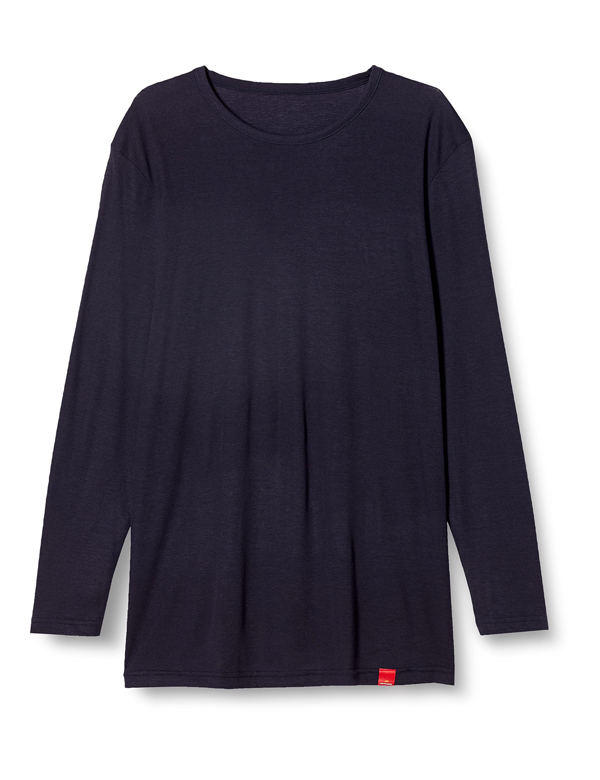 

Gunze Hot Magic Inner Soft and Crew Navy Size LL Size Shirt, Warm, Neck, 3/4 Sleeves, Blue, MH1908, (Japan 2L)