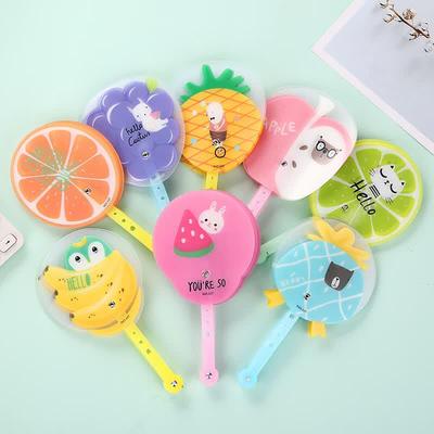 Cartoon Fruit Folding Hand Fans