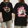 Demon Slayer Kanroji Mitsuri Anime Manga T-Shirt Tee Costumes Cotton Cotton