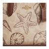 Coach City 15 Shell Print Detachable Shoulder Strap Tote Bag Women Tote Brown CBM65-IMSAS