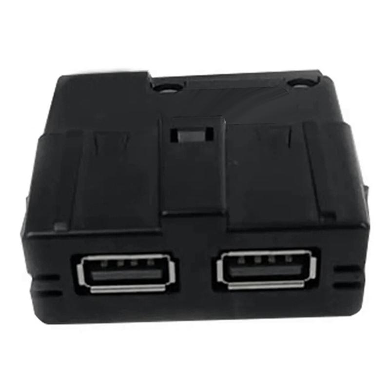 Tragbare Auto-Rücksitz-Armlehne USB-Adapter Typ-C-Buchse Mit Kabelbaum 5QD035726L Für VW CC Passat Tiguan Skoda Kodiaq Octavia