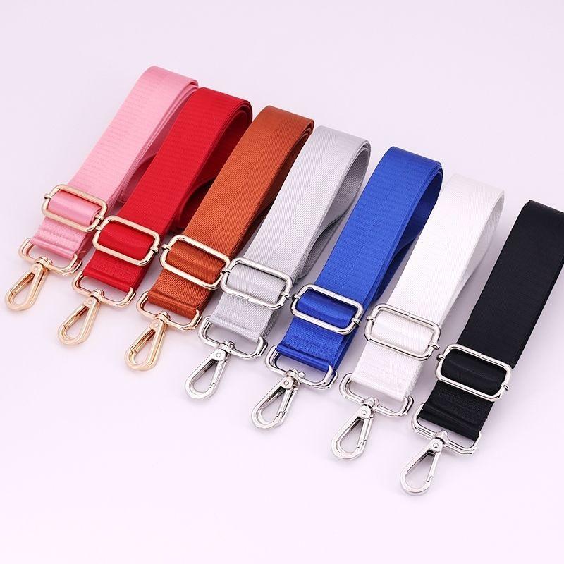 

Adjustable Shoulder Bag Strap New Nylon Fashion Colourful Crossbody Handles High Quality Extender Accessories Wide DIY Bag Belt