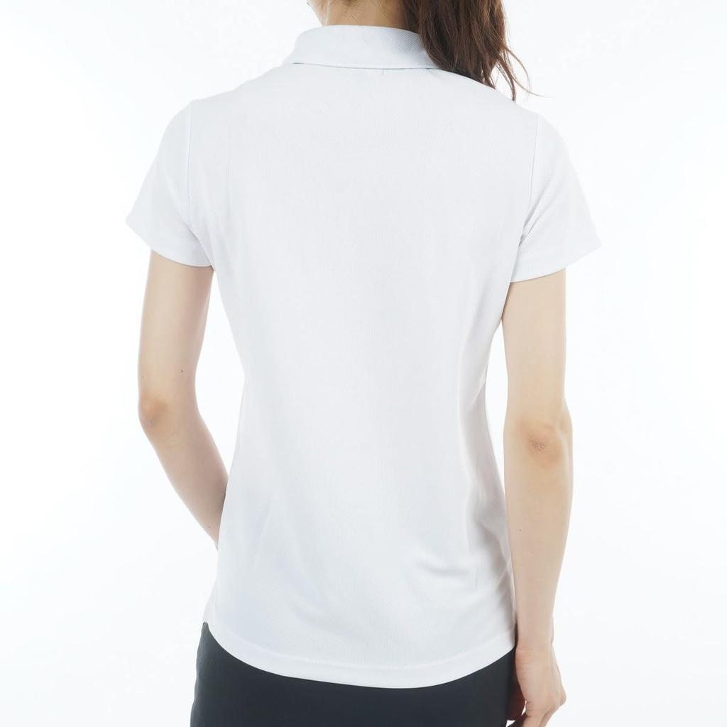 Short Sleeve Polo Shirt Golf S [Pin Apparel] Women's (Brand Logo) / / 622-5160204 030_White