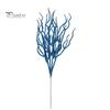 Glittery Branch Decoration Glitter Artificial Christmas Tree Pick, Sparkling Faux for Party Pick Ornament, Curly Decorative Twigs Stick Stem