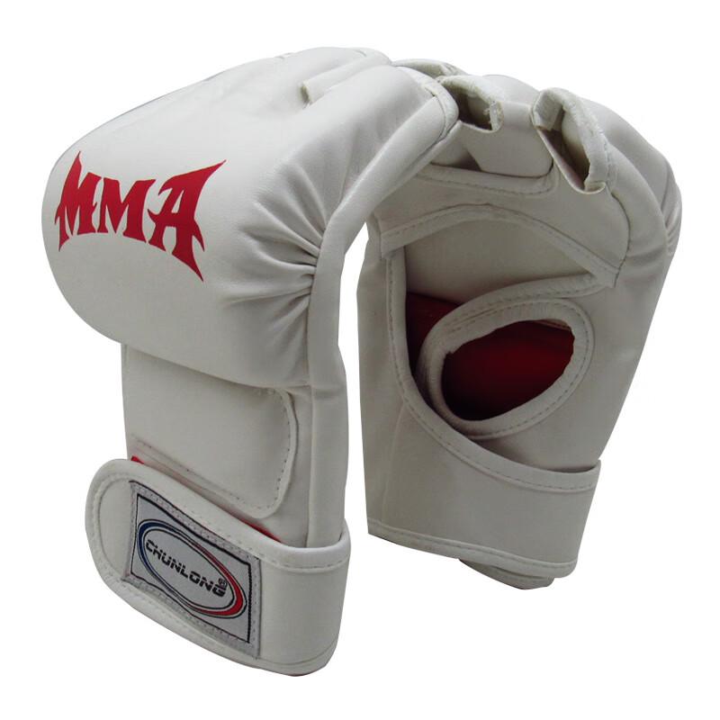 Long Chan Half-Finger Combat Gloves