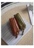 Fashion clutch bag, retro portable coin bag, headphones, cultural play, walnut bracelet, leather texture storage bag