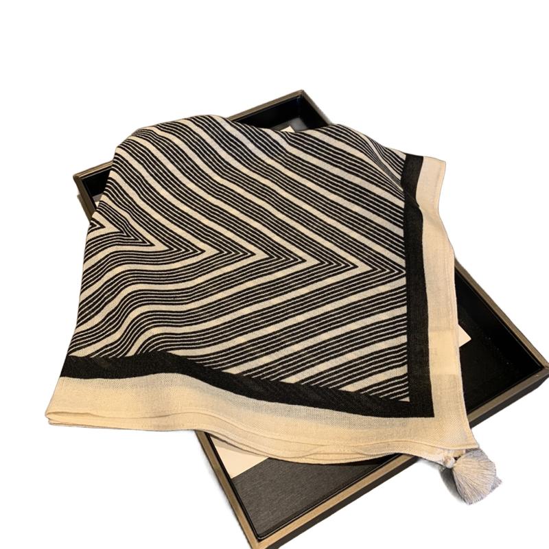 Vintage Print Casual Fashion Multi Use Neck Scarf For Outdoor Daily Wear