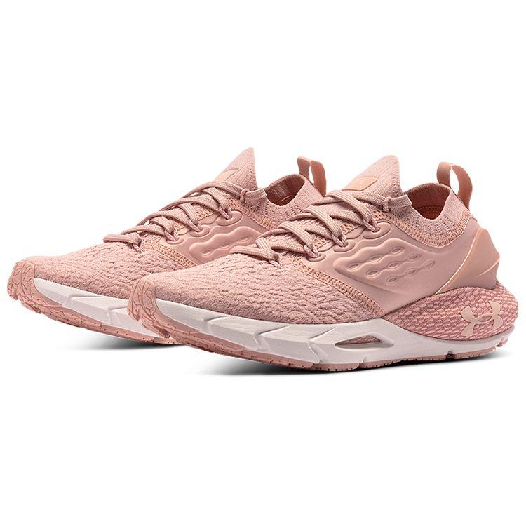 Under Armour HOVR Phantom 2 Comfortable Fabric Synthetic Leather Low Top Casual Running Shoes Women sneaker Dusty-Pink 3025214-600