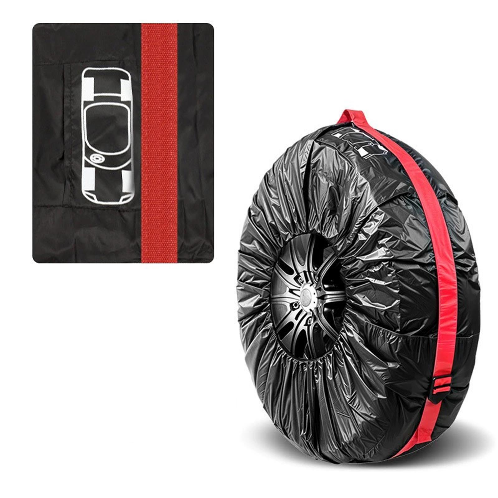 

1 PC Car Tire Protector, Car Spare Tire Cover, Spare Tire Storage Bag, Universal For Most Cars (Black #31.49 One Size
