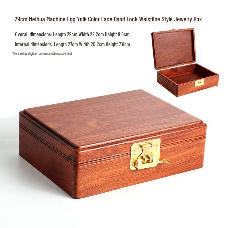 Burmese Rosewood Jewelry Box: Solid Wood Accessory Storage In Various Styles - Chinese Style Wedding Collection