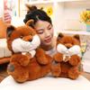 Toy Fox Plush Cartoon Animal Stuffed Toy Home Bedroom Decoration Gifts Kids