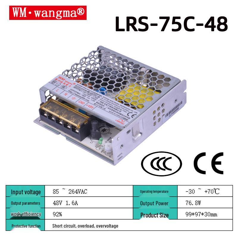 35W-450W Single Output Switching Power Supply: 5V/12V/15V/24V/36V/48V for 3D Printers