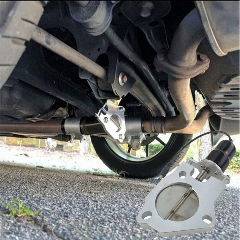Double Valve Stainless Steel Exhaust Valve 2.5" or 3" Size Cut Out Kit  Muffler Accessory