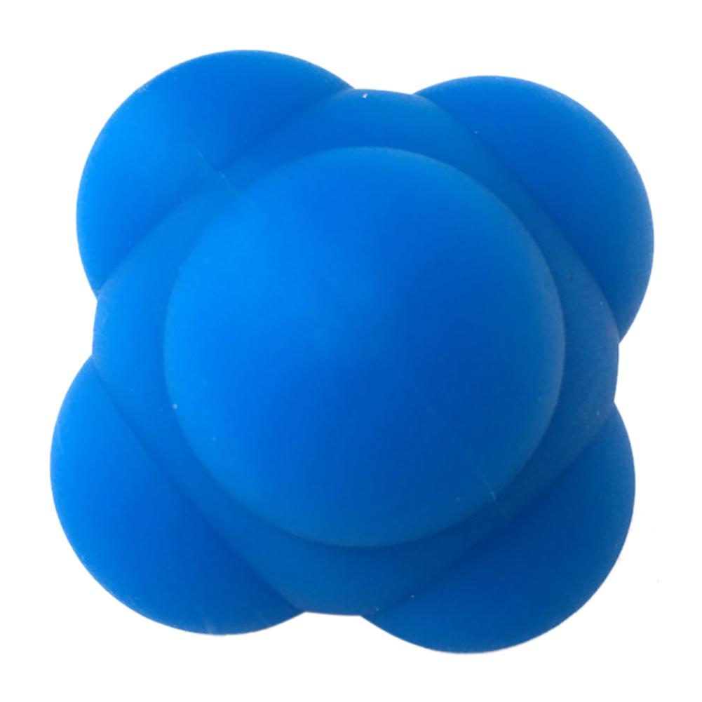 Silicone Hexagonal Reaction Ball  Coordination  Exercise Sports Fitness Training Ball