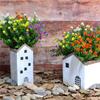 20 Bundles Artificial Flowers,Plants Greenery Shrubs For Indoor Outdoors, Home Garden Patio,