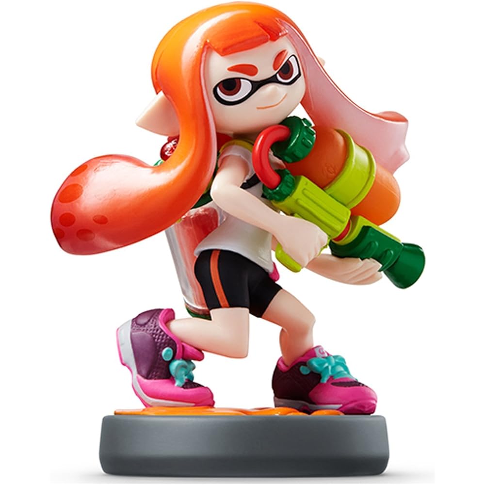 Nintendo amiibo Girl Splatoon Series Action Figure Collectible Toy