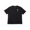 Li Ning T Shirts Unisex Black Crew Neck Moderate Straight Fit AHSS495-2
