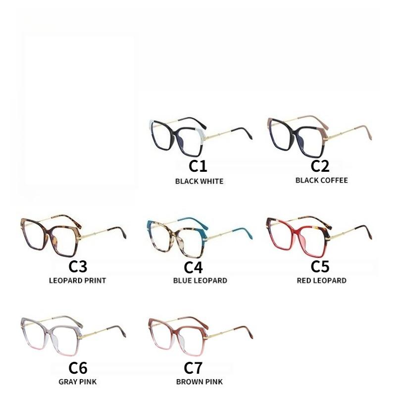 Women's Eyewear: Trendy Oversized Cat-eye Glasses