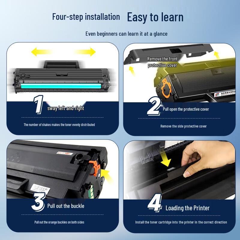 Compatible HP W1110A W1110X Black Toner Cartridge