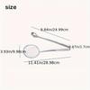 Stainless Steel Frying Oil Filter Clip, Multifunctional Oil Drain Spoon, Cooking Vegetable Snacks Frying Tool