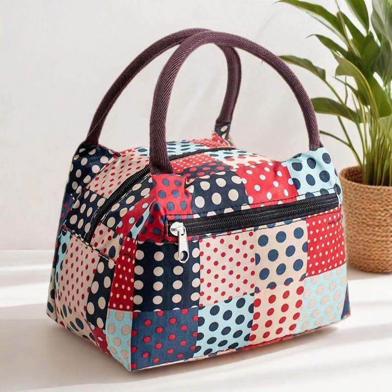 Wasserdichte kleine Handtasche aus Oxford-Stoff für Frauen mittleren Alters und ältere Frauen