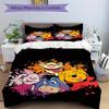 3pcs Disney Winnie The Pooh Friends Printed Quilt Set Soft and Comfortable Quilt Cover for Bedroom, Guest Room Bedding Set S025