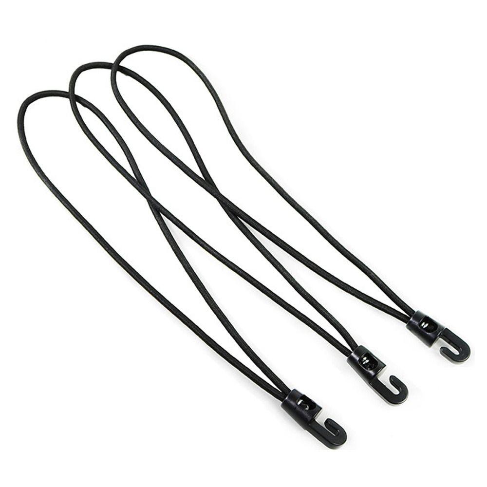 5pcs 26cm Elastic Rope With 1 Hooks Luggage Binding Rope Mini Luggage Rope for Camping Carts Bikes