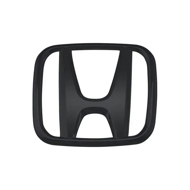 

1pcs ABS Car Front Grille Sticker Trunk Emblem Replaced H Badge For Honda Civic Fit Jazz Accord CRV HRV City Odyssey Passport 49mm матовий чорний колір