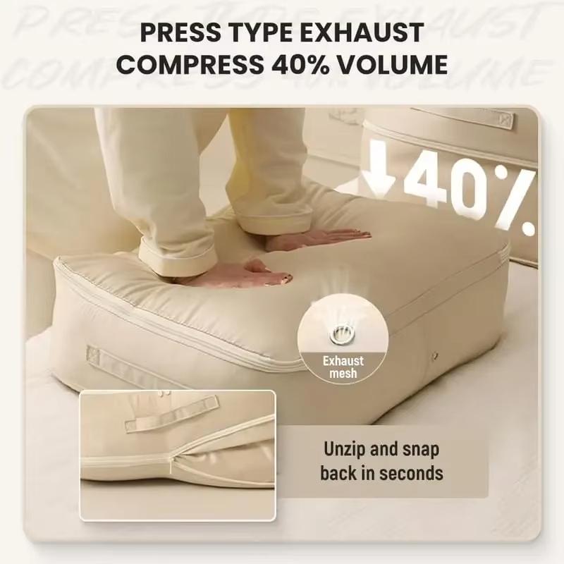 1Pcs Storage Compression Bag Large Capacity Moisture-Proof Clothing Quilt Moving Bag Dust-Proof Travel Bag Home Storage Bags