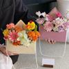 5 Pieces Romantic Flower Gift Box Paper Gift Wrapping Box Floral Arrangement Box  Graduation Event