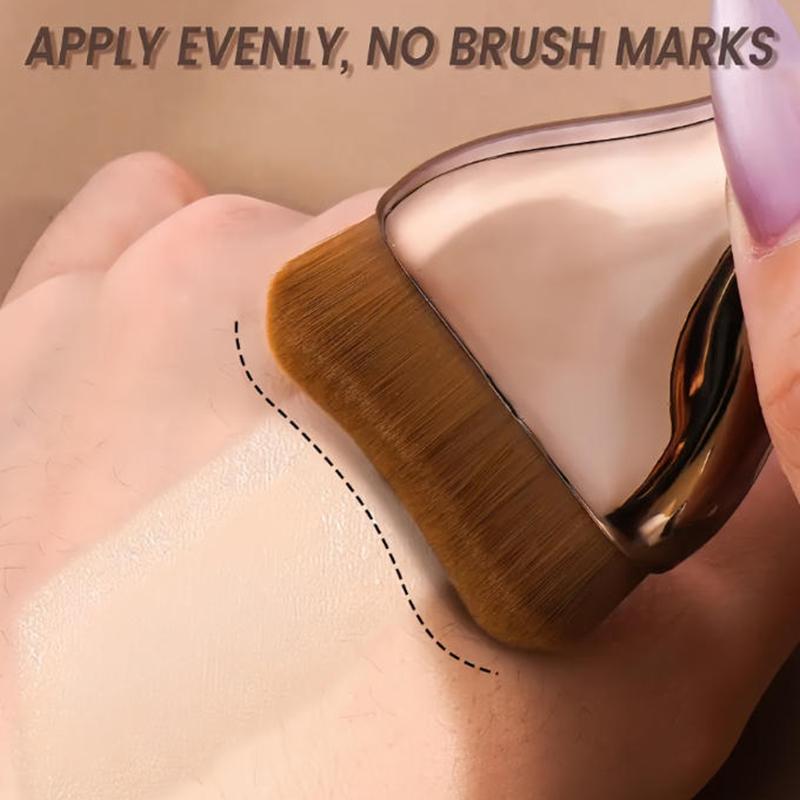 Zestaw pędzli do makijażu podkładu Bardzo cienki pędzel do maski na wierzch Do płynnych kosmetyków kremowych Blendujący narzędzie kosmetyczne