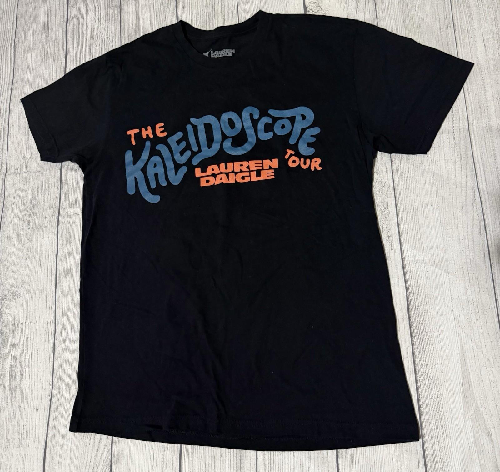 Lauren Daigle Kaleidoscope Concert Tour T-Shirt Black Size Large L M