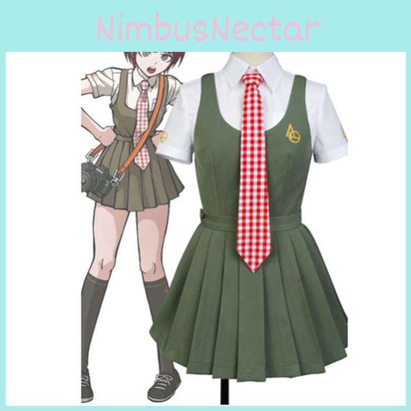 Stylish Mahiru Koizumi Danganronpa Cosplay Costume Outfit For Halloween Parties