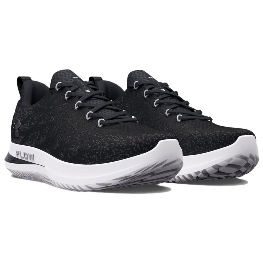Under Armour Women's UA Flow Velociti 3 Running Shoes Black White 3026124-002