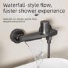 Smooth Temperature Adjustment 3-Way Bath Shower Mixer Valve  Home Upgrade