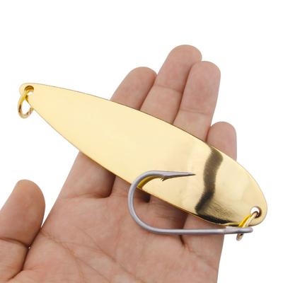 Sea Big Fishing Big Trout Spoons Fishing Spoons Lure Rotating Fishing Spoons Saltwater for Bass Trout 142g