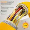 Male To Female 3.5mm Audio Extension Cable Earphone Jack Stereo Aux Cable 1m Extender Cord Mic Support Car Gold-plated
