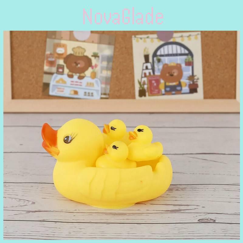 Adorable Squeeze Bath Duck Toy For Kids Soft And Safe Water Play Duck