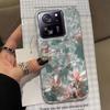 Water Texture Butterfly Flower Phone Case for Xiaomi 13T 14T 11 Lite Poco X5 M6 Pro X6 X7 X3 Pro NFC C75 C71 C65 C61 M5S Cover