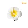1 Stück Plumeria Blume Haarspangen für Damen Mädchen Haarnadeln Ei Blume Spange Hawaiianische Hochzeitsfeier Tasche Hut Zubehör