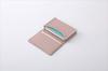Raymay Fujii Business Card Holder, Lace, Pink, Genuine Leather, NN2503P, 7 x 11 x 2 cm