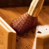 Tea Cleaning Brush Natural Soft Boar Bristle Ebony Handle Kung Fu Tea Ceremony Tool For Teapot Tea Tray Tea Room Accessory