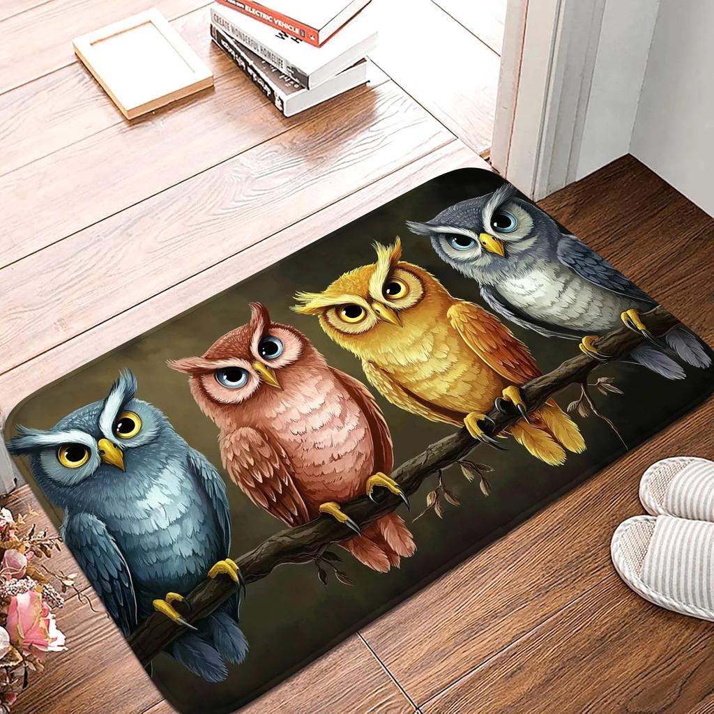 Indoor and outdoor absorbent door mats, bathroom bathtubs, cute animal patterned floor mats, machine washable kitchen floor mats