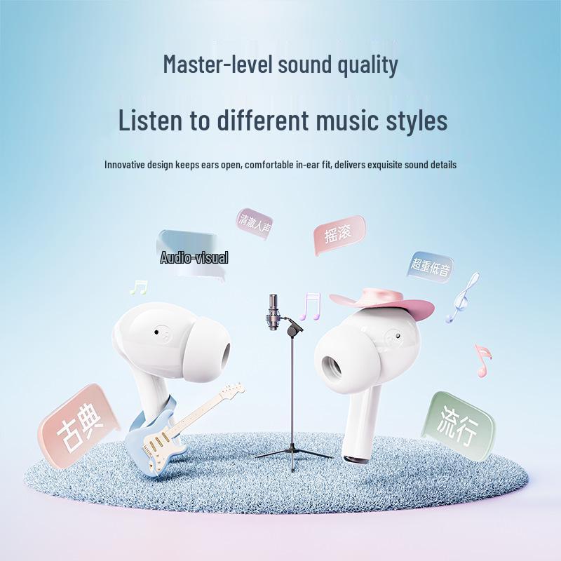 BT19 Bluetooth TWS In-Ear Earbuds with Type-C, High-Quality Sound
