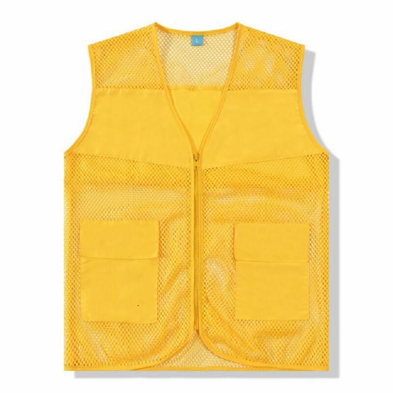 Look Reflective Mesh Breathable Safety Vest