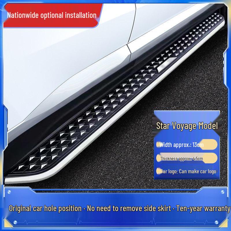 Highlander Foot Pedals for Toyota Models '23, '24, '26 with Side Steps