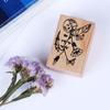 For Letters Diary Craft Crafts Craft Scrapbooking Vintage Wooden Rubber Stamps DIY