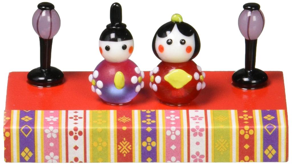 Four Cart Cute Hina Dolls Handmade Glasswork Hina Play Hina